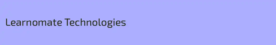 Learnomate Technologies